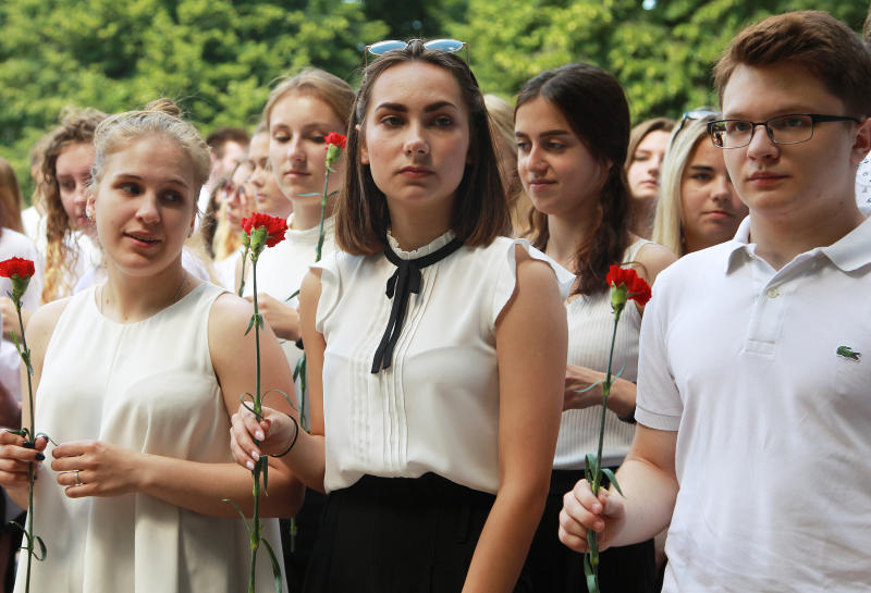 Москвичи вспомнили подвиги летчиков 312-го штурмового авиационного полка