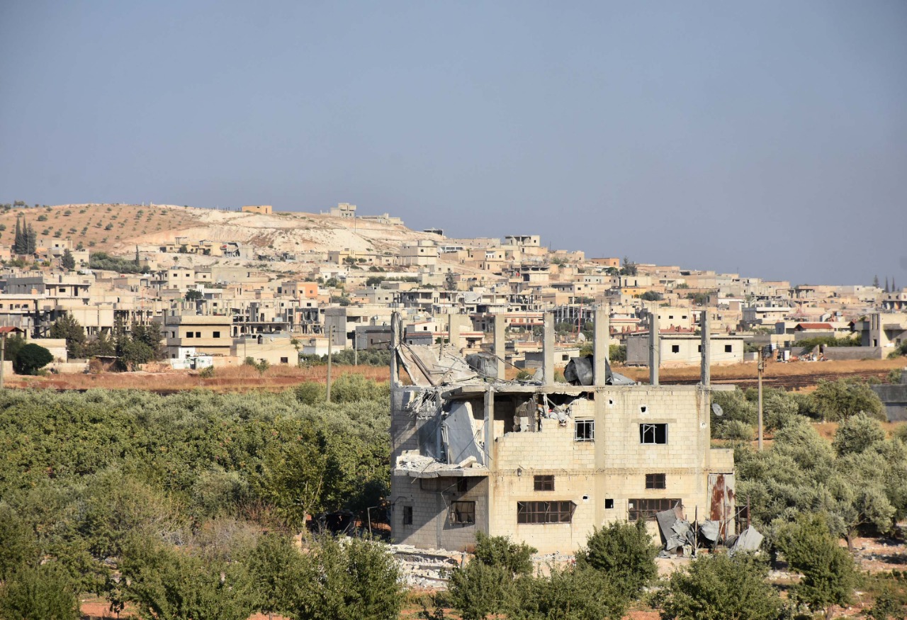 Город Хан-Шейхун в провинции Идлиб