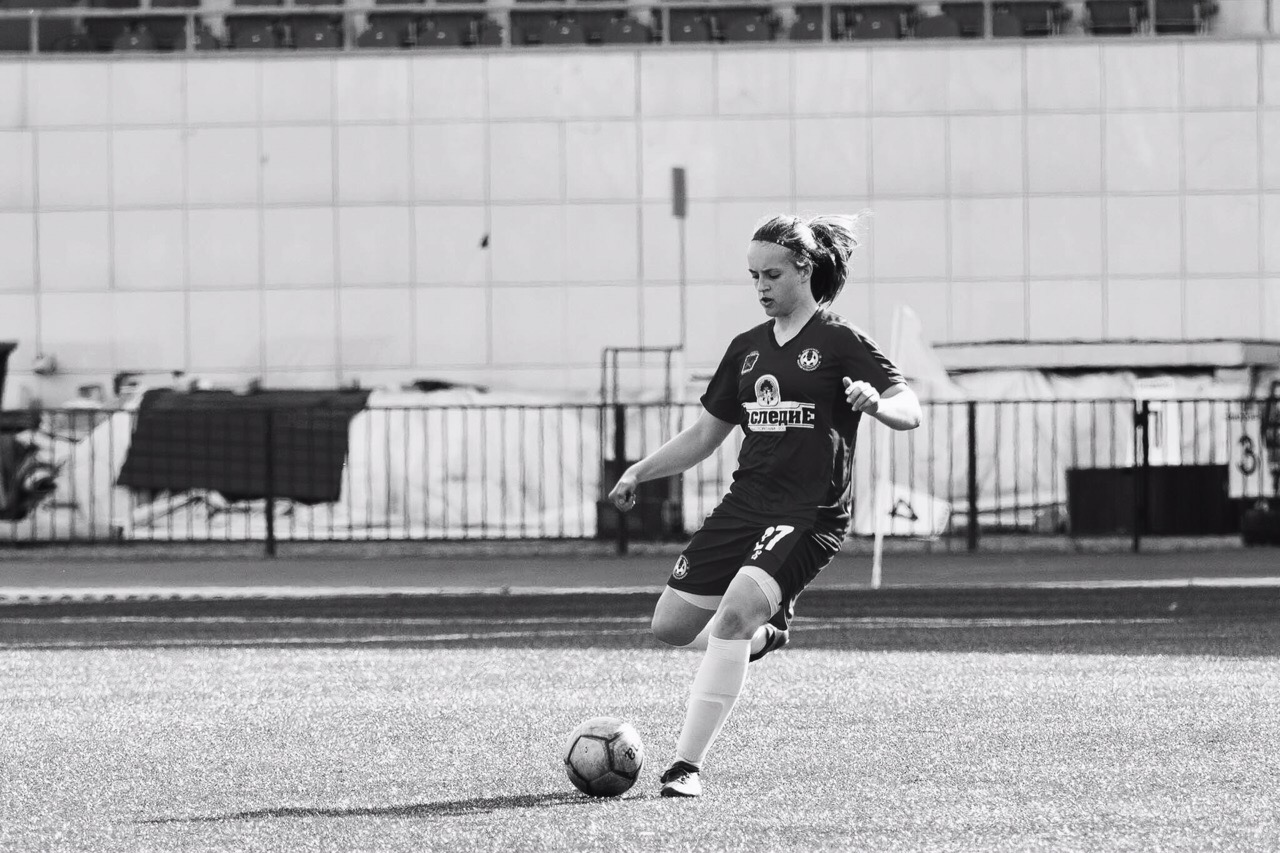 защитник женского ФК «Подольчанка» Полина Кобзева