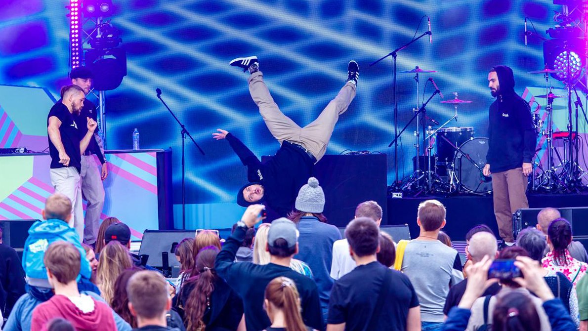 Неделя Street Music стартовала на фестивале «Ритм моего города»