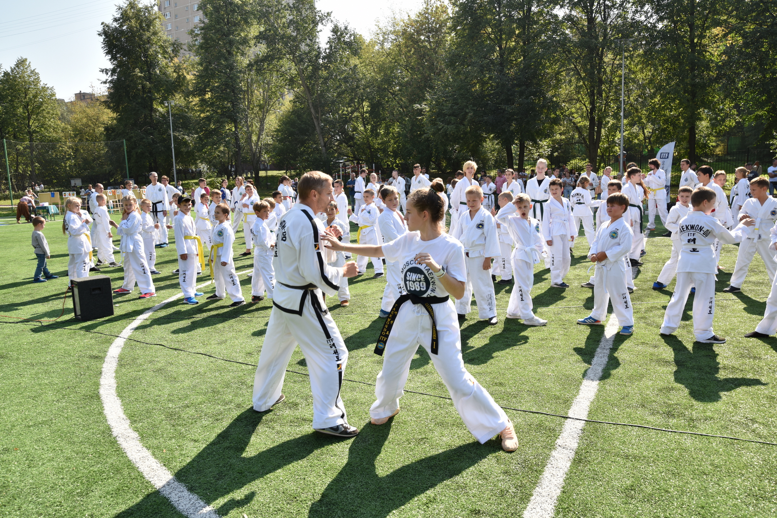 Московская школа тхэквондо отметила 30-летний юбилей
