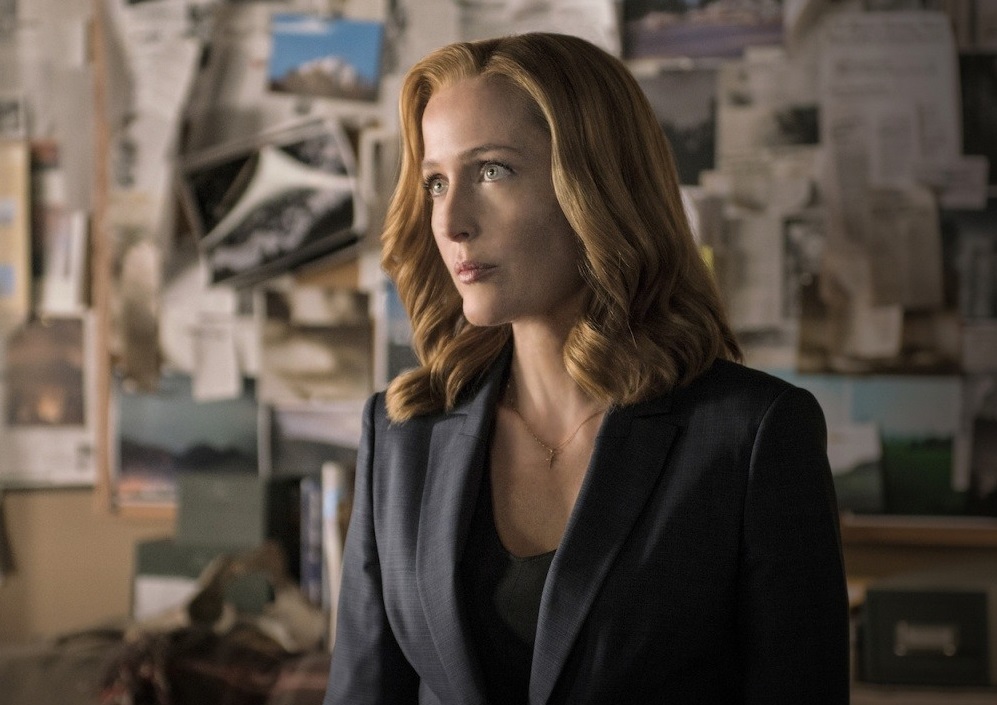 Джиллиан Андерсон в роли агента Даны Скалли