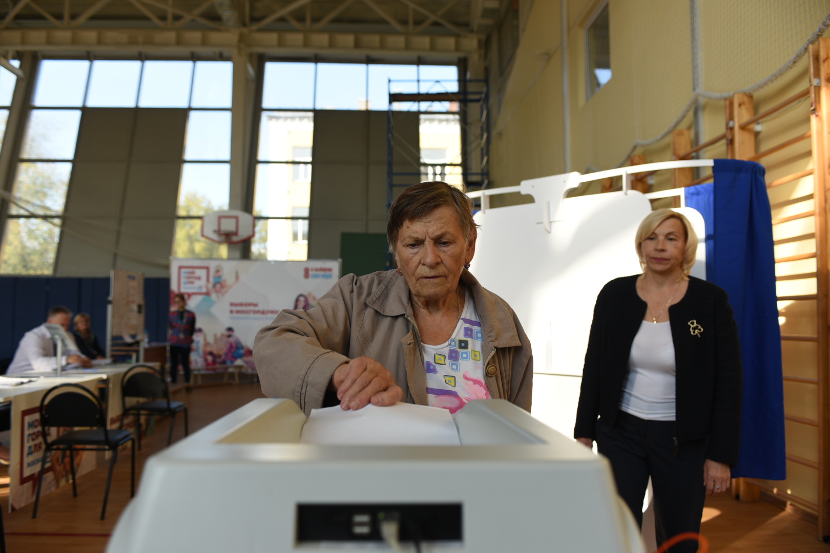 Явка на выборы депутатов Мосгордумы по состоянию на 19:00 составила 17,2 процента