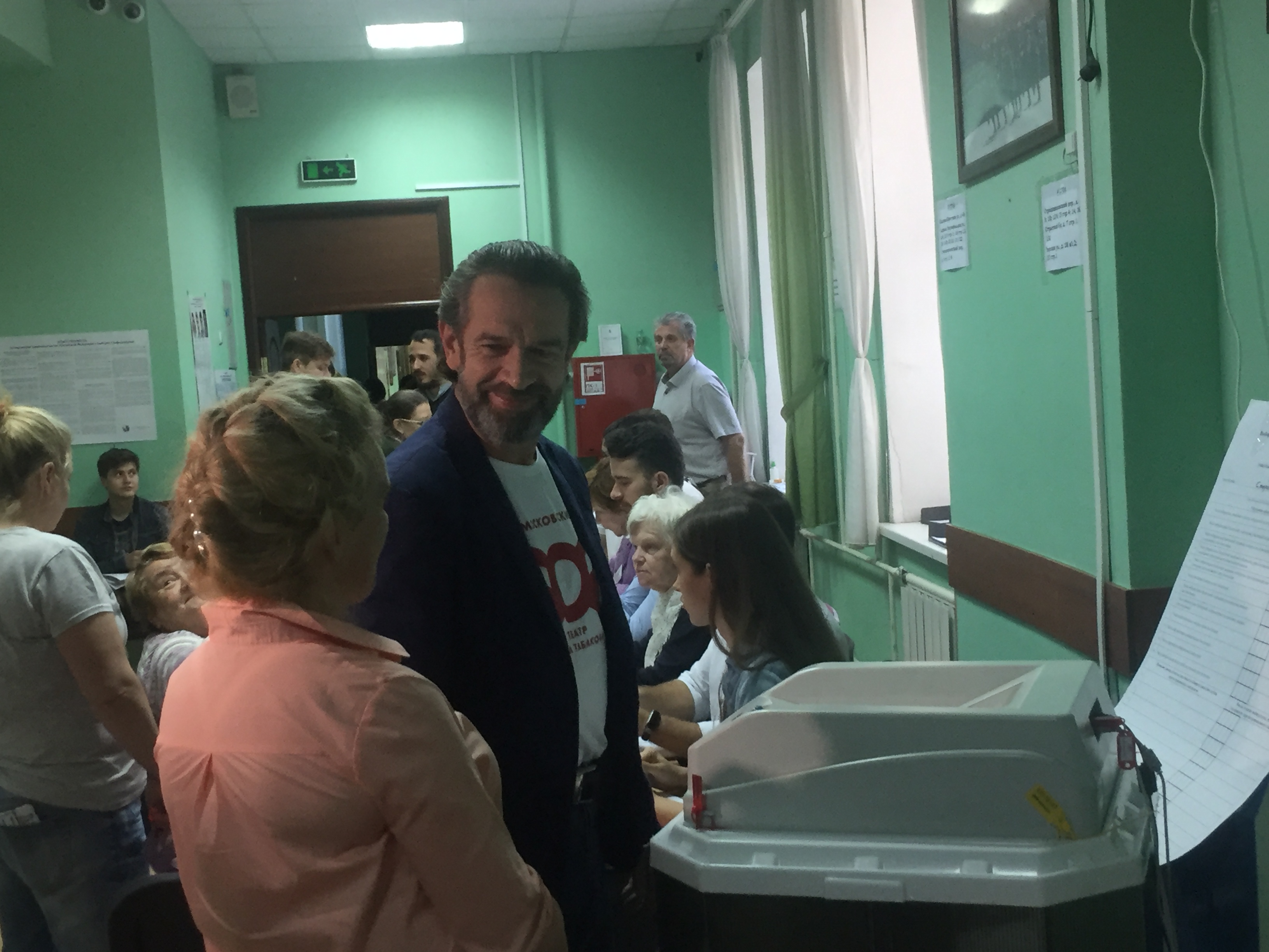 Владимир Машков проголосовал на выборах в Мосгордуму