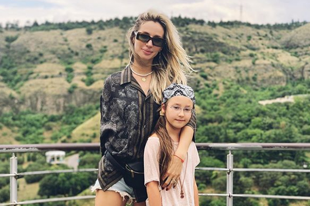 Светлана Лобода с дочерью Евангелиной