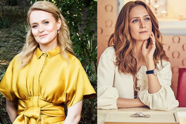 Актрисы Анна Михалкова и Виктория Исакова