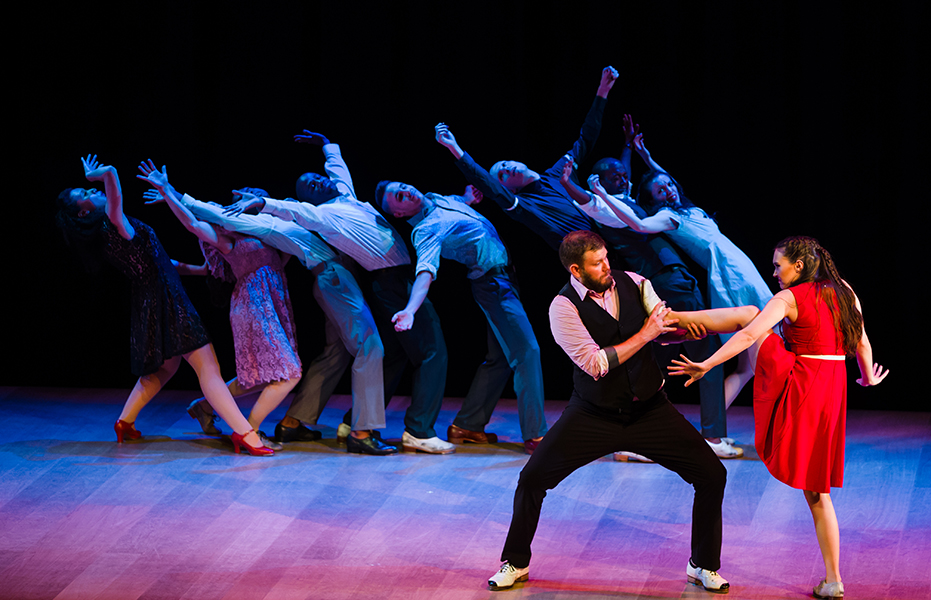 Танцевальная композиция хореографа Мишель Дорранс «Блюз джунглей»