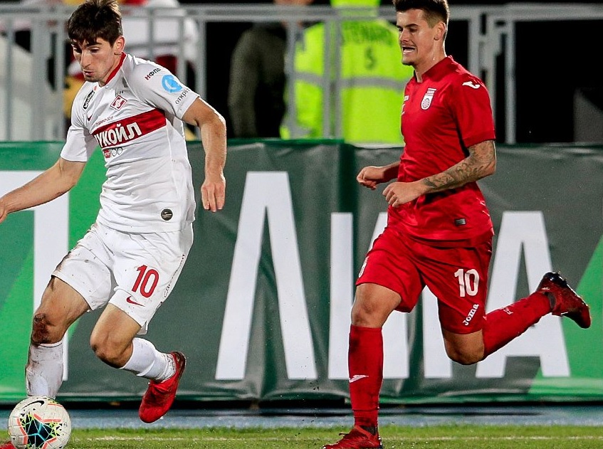 Футболисты «Спартака» уступили «Уфе» 