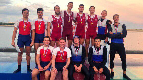 Подмосковная юниорская сборная по гребному спорту