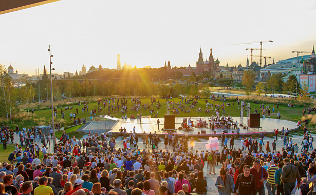 Концерт в парке "Зарядье"