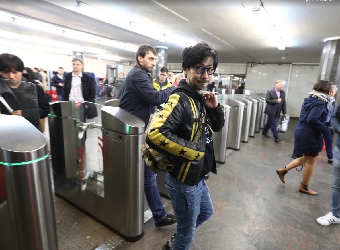 Хидео Кодзима отметил архитектуру и технологичность столичной подземки