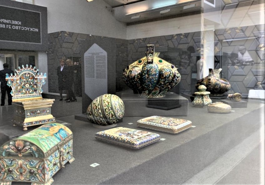 Открытие выставки «Ювелирное мастерство в Новом Манеже»