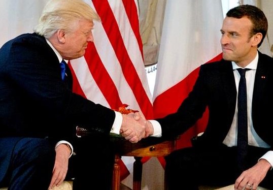 Трамп и Макрон заявили о намерении созвать совещание «пятерки» Совбеза ООН