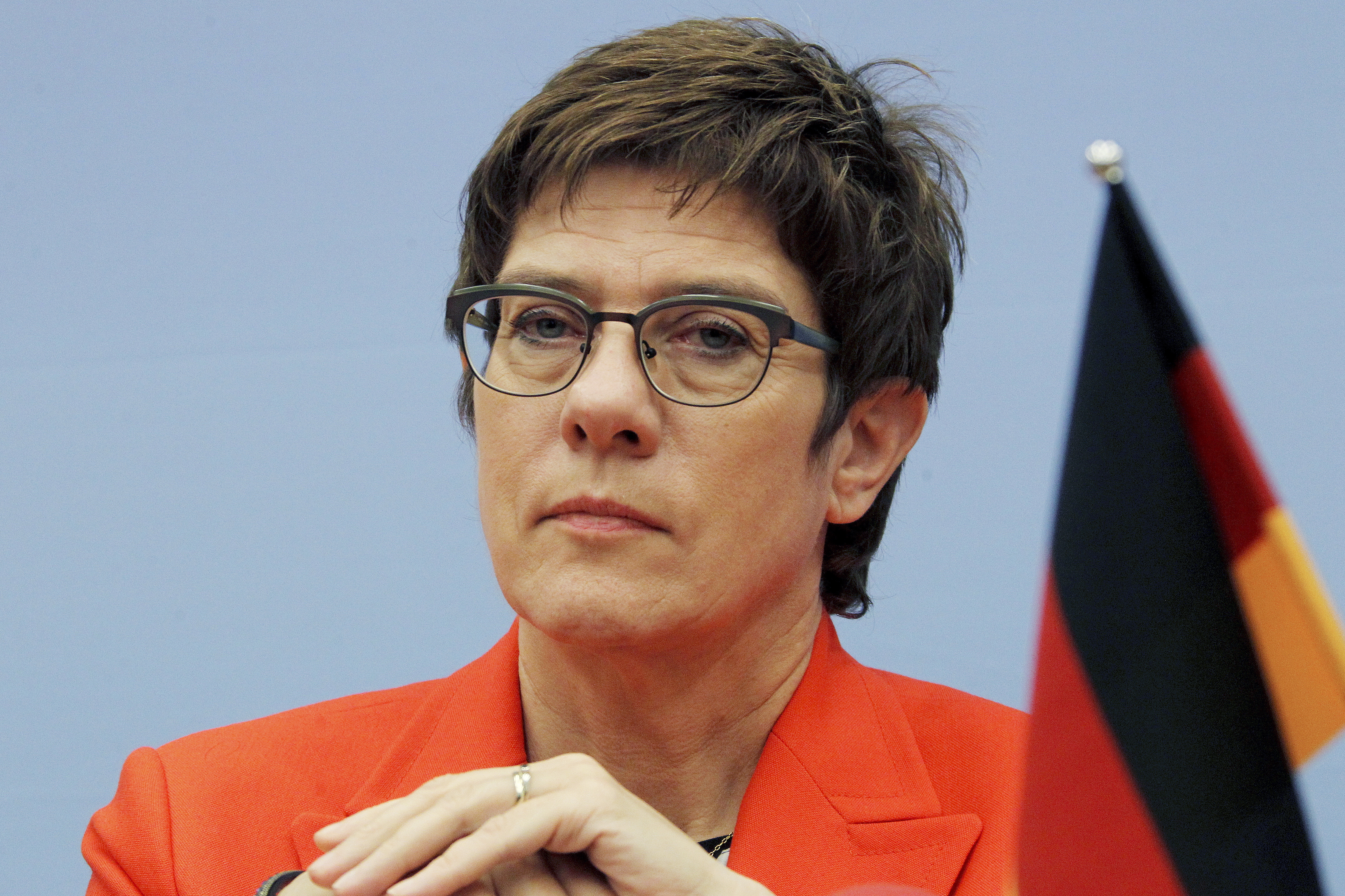 На фото: председатель Христианско-демократического союза Аннегрет Крамп-Карренбауэр