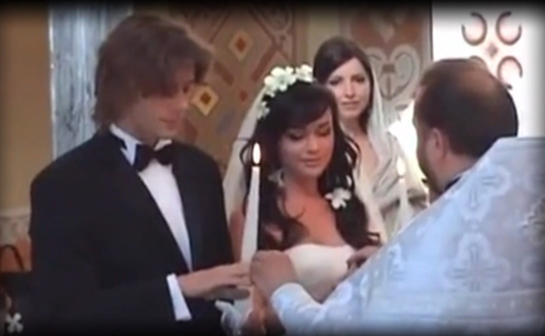 Венчание Анастасии Заворотнюк и Петра Чернышева