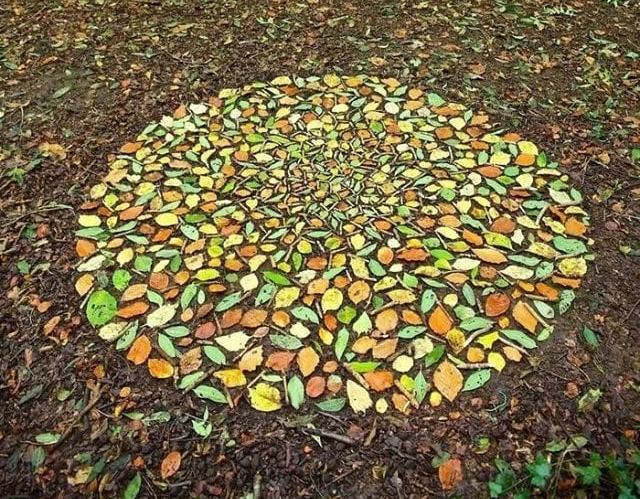 Культуролог рассказал, зачем складывать узоры из опавших листьев