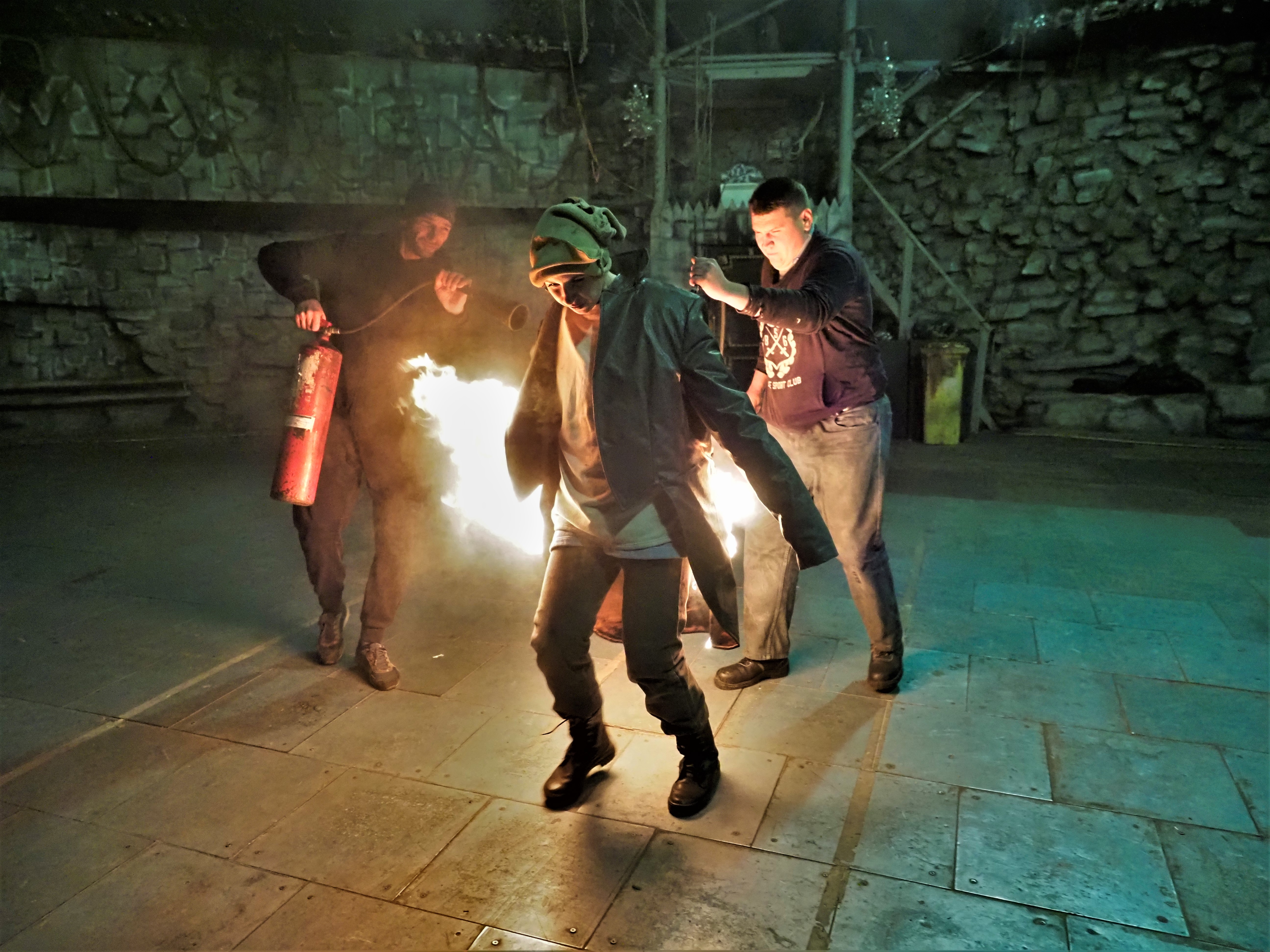 Особенность каскадерской работы в том, что она не бывает индивидуальной