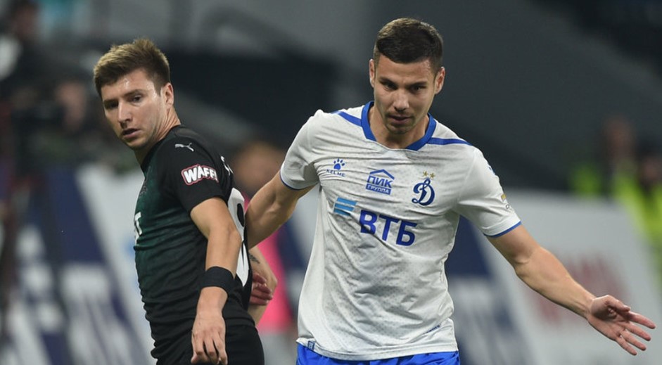 Московское «Динамо» сыграло вничью с «Краснодаром» в матче РПЛ