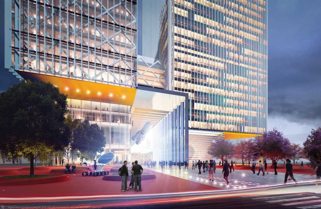 Представлен проект столичного Национального космического центра