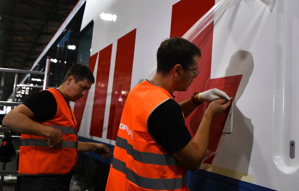 Навигационные маркеры нанесут на поезда «Иволга» к запуску МЦД