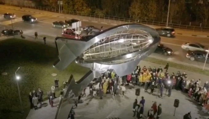 Памятник дирижаблю появился в Долгопрудном