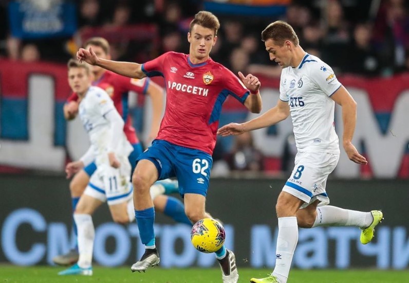 «Динамо» обыграло ЦСКА в матче 14-тура РПЛ