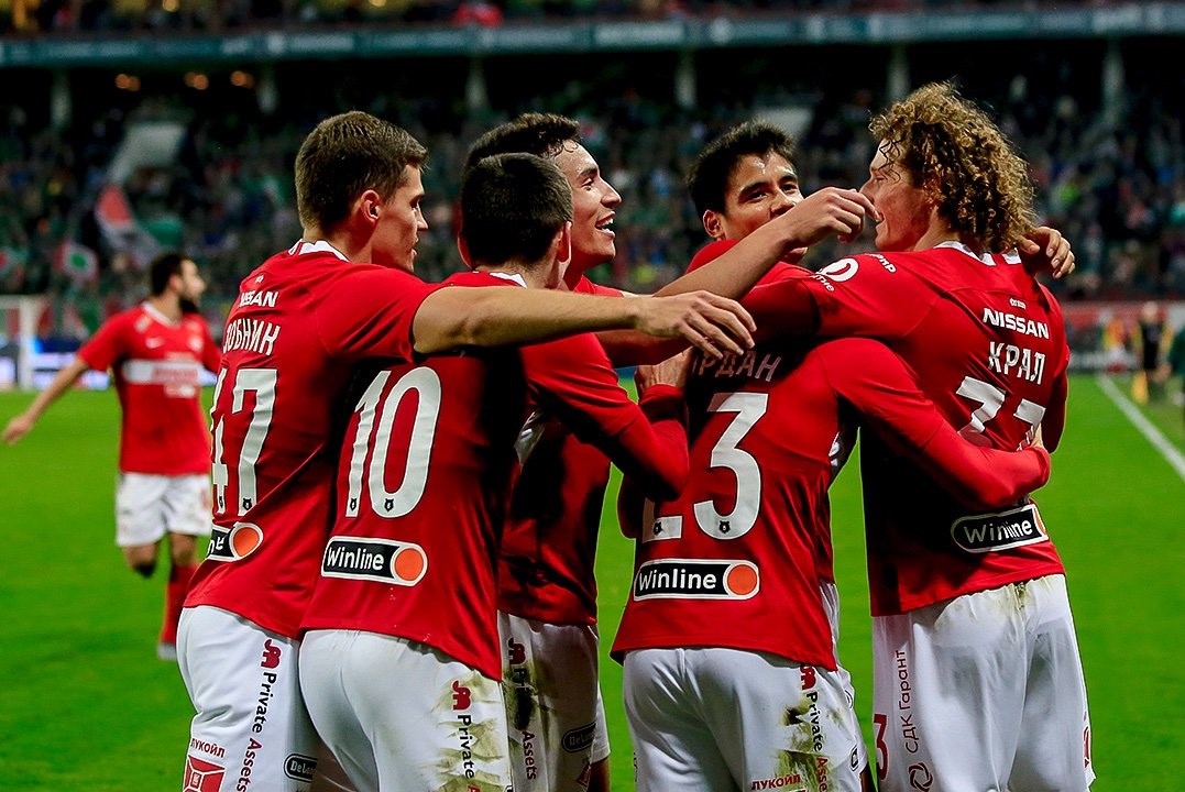 «Спартак» эффектно прерывает шестиматчевую безвыигрышную серию в чемпионате России