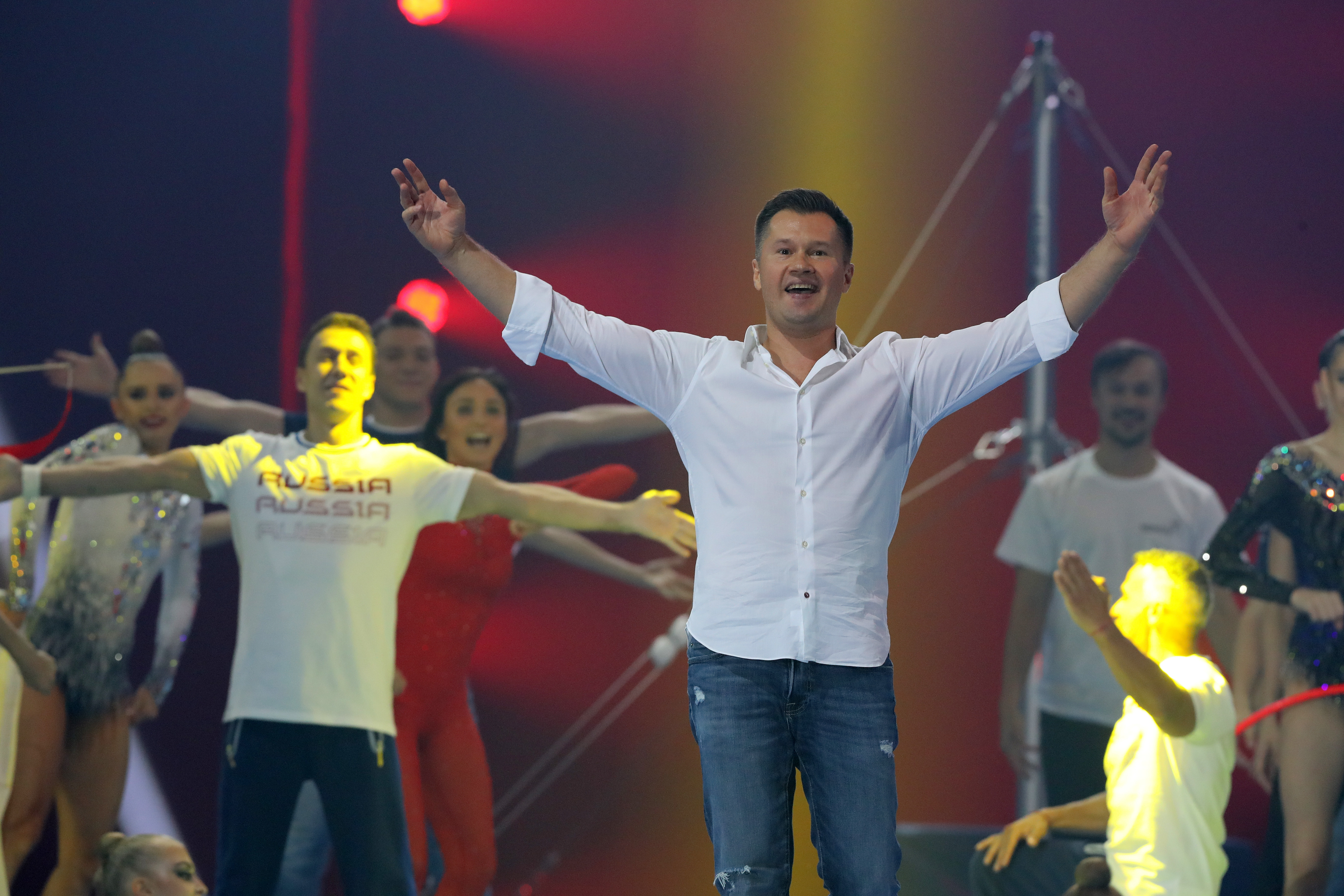 Легенды спорта показали класс