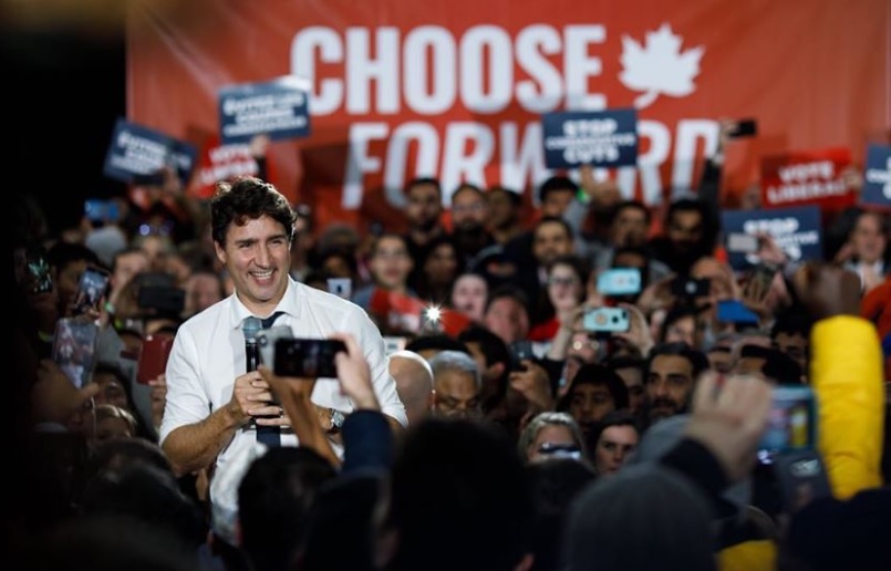 Вооруженный мужчина проник на территорию резиденции премьера Канады Трюдо