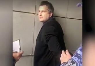 Опубликовано видео задержания подозреваемого в убийстве полковника СК 