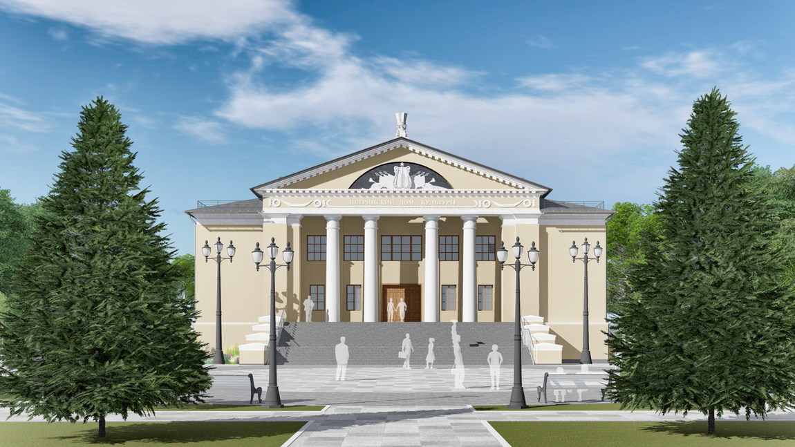 Здание Дома культуры в подмосковной Истре отреставрируют