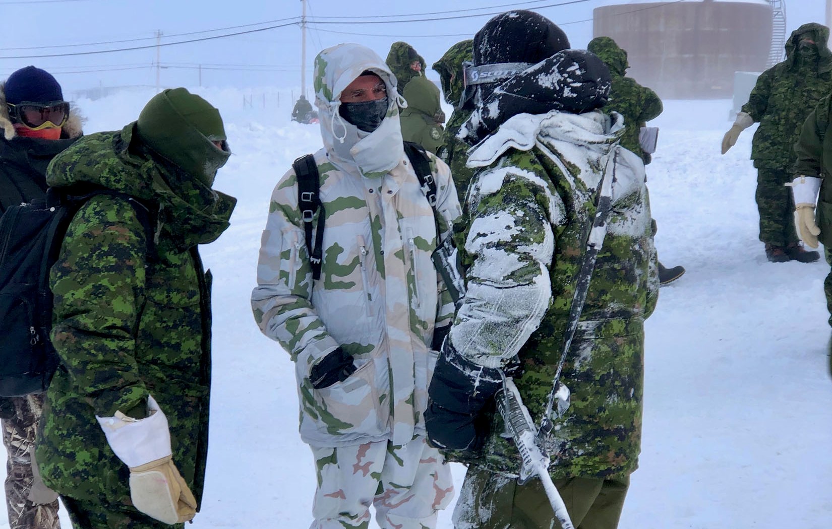 Войска НАТО на учениях в Арктике