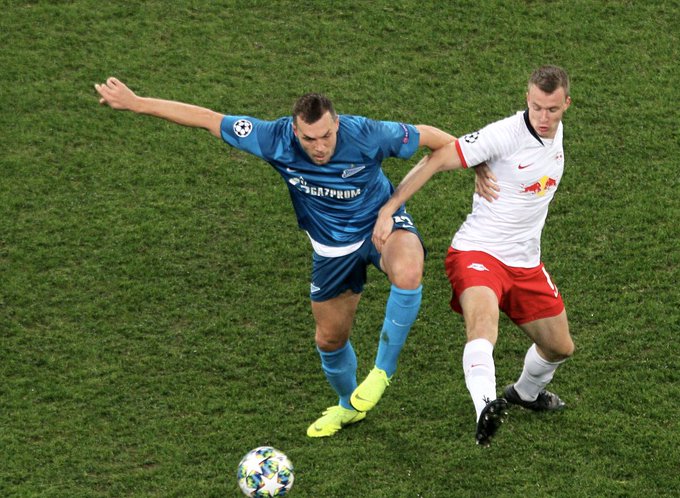 «Зенит» проиграл немецкому «Лейпцигу» в матче четвертого тура группового этапа футбольной Лиги чемпионов