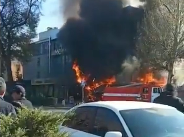 Три взрыва прогремели в кафе в центре Бишкека