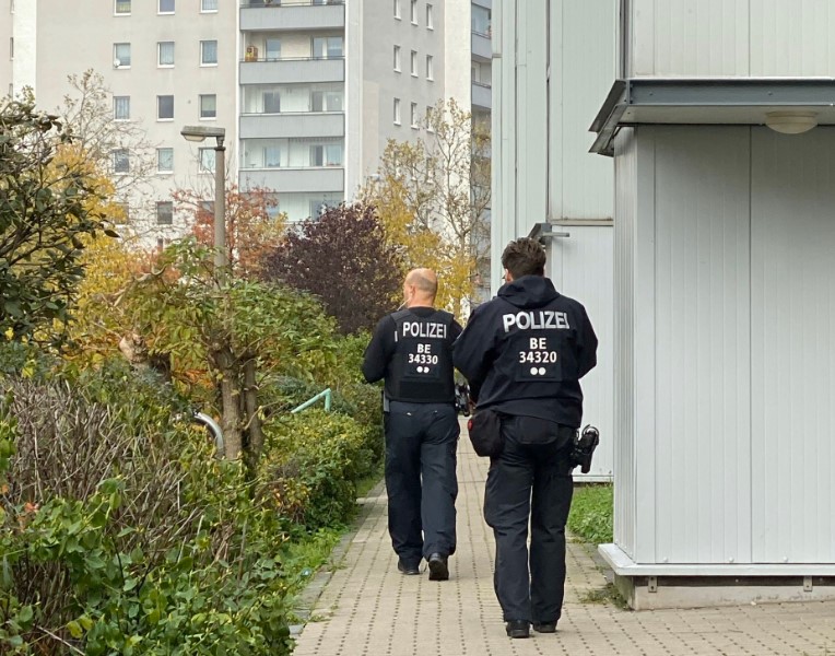 По информации стражей порядка, 250-килограммовую взрывчатку нашли в районе Хеллерсдорф