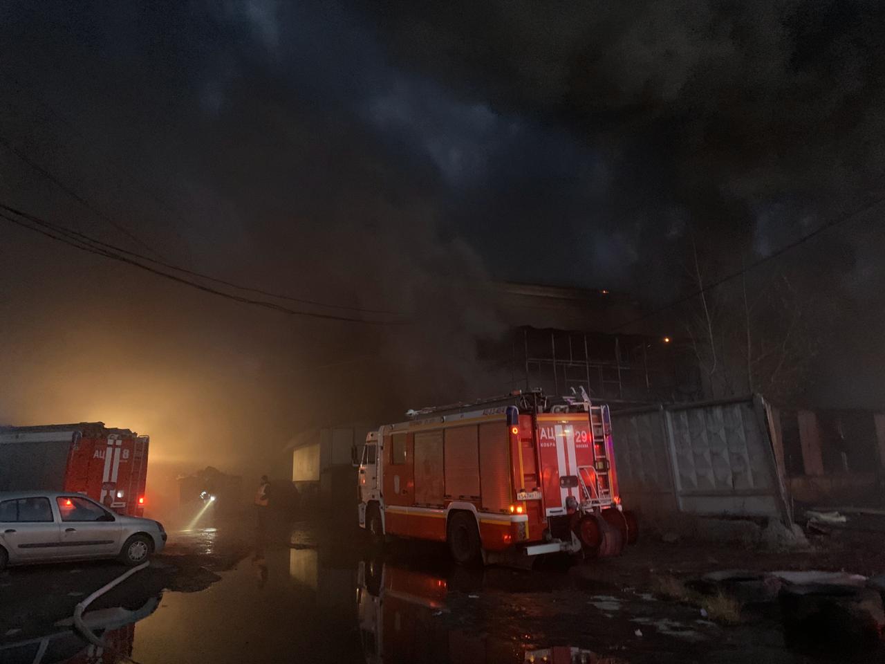 Один человек пострадал при пожаре в Троицке