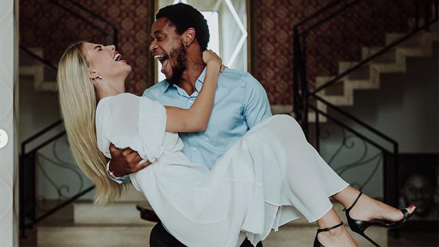 Екатерина Дорожко стала женой футболиста Луиза Адриану