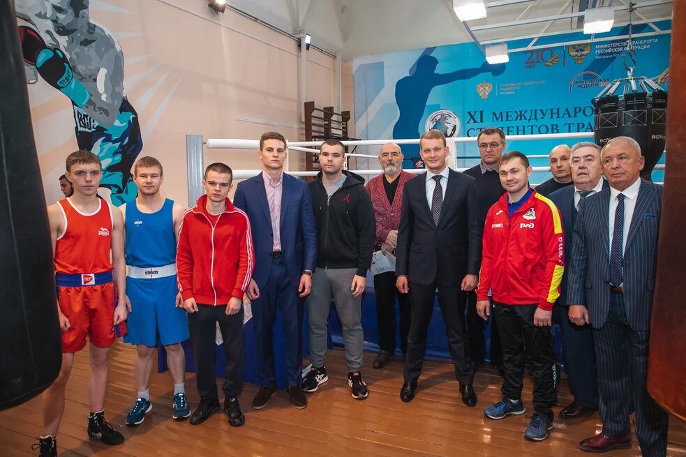 Залу бокса Российского университета транспорта присвоили имя Вячеслава Щербакова