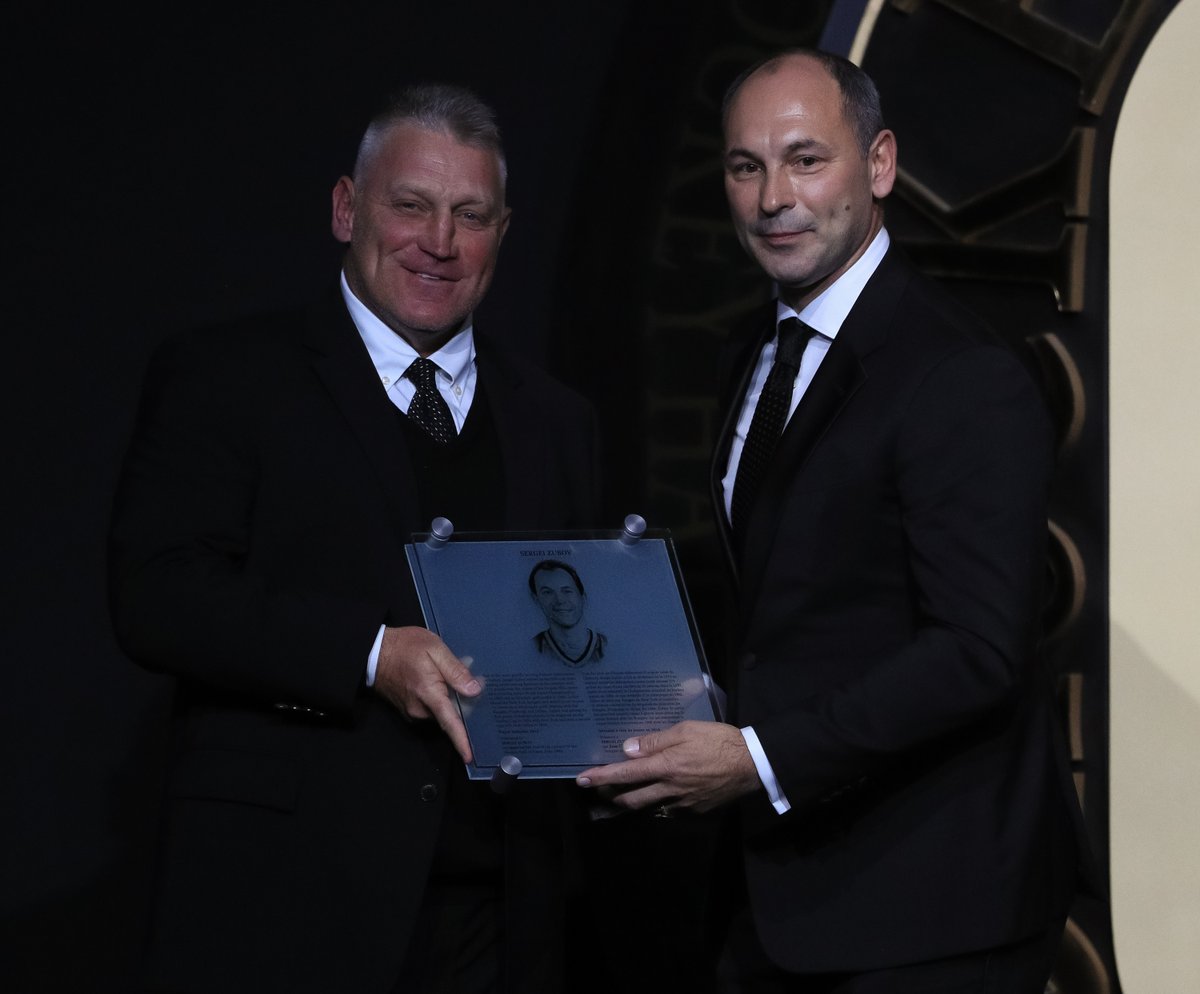 Зубов стал уже девятым россиянином, включенным в Зал славы