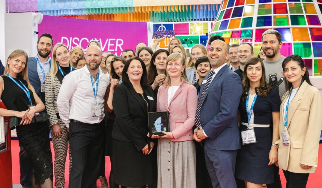 Стенд Москвы получил высшую награду за презентацию туристического потенциала столицы 