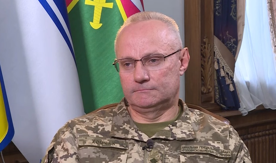 По словам начальник Генерального штаба Украины Руслана Хомчака, возможность военной агрессии со стороны России маловероятна