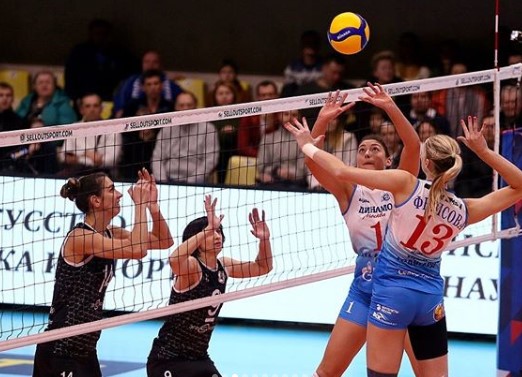 Волейболистки столичного «Динамо» обыграли болгарскую «Марицу»