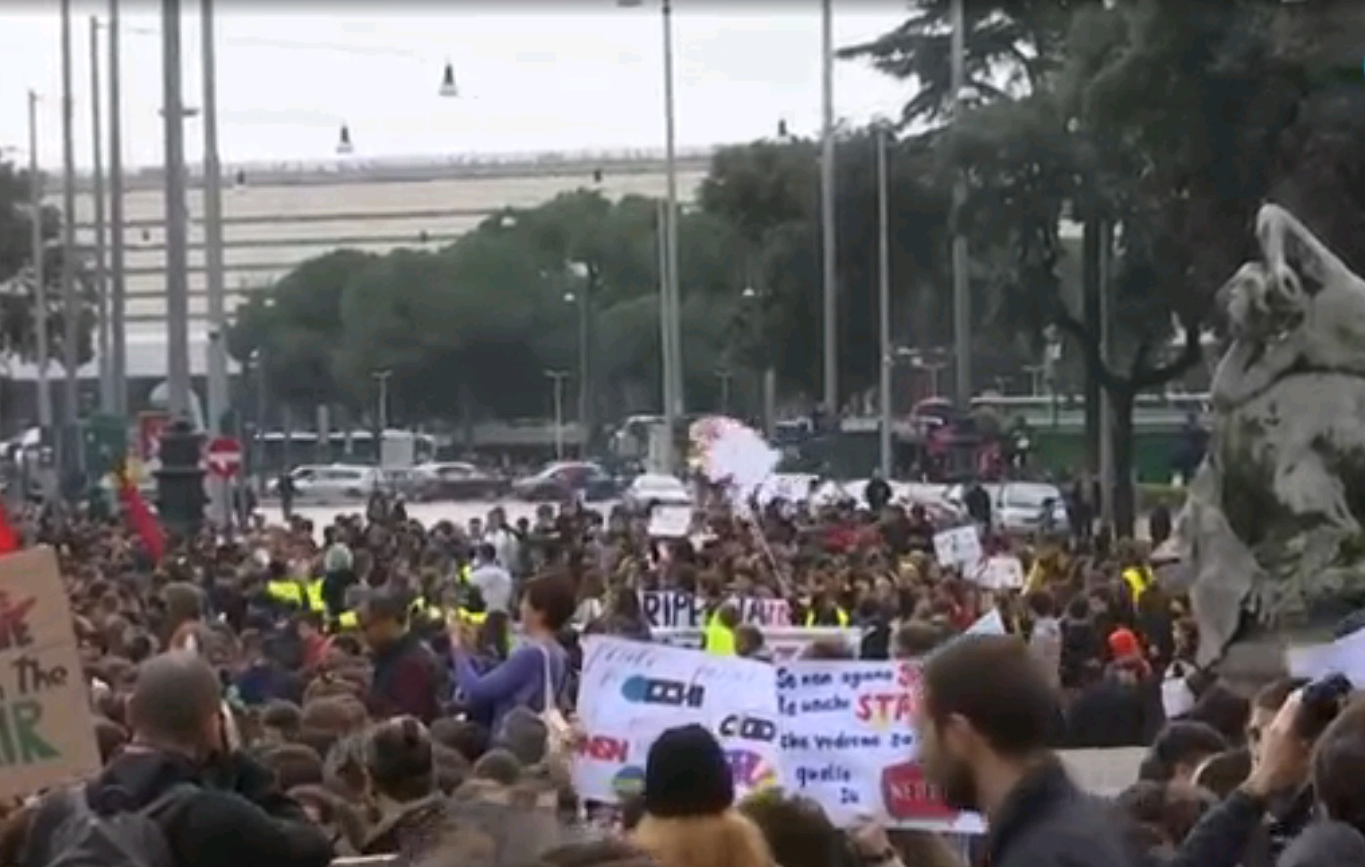 Несколько сотен жителей и гостей Австралии пришли к штаб-квартире либеральной партии Нового Южного Уэльса