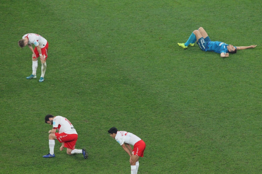 «Зенит» одержал победу над «Спартаком» в матче чемпионата России