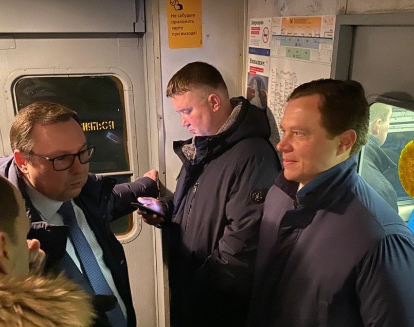 Максим Ликсутов проверил работу билетной системы МЦД