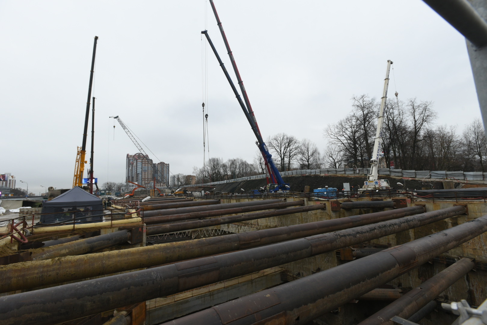 Строительство последнего тоннеля началось на южном участке БКЛ