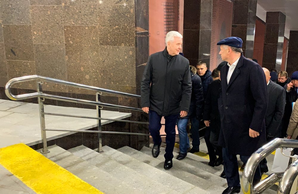 Сергей Собянин рассказал, что переход является самым популярным в столице