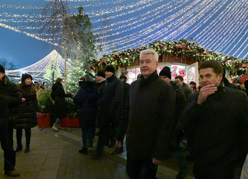 Сергей Собянин рассказал о запуске праздничной подсветки в столице
