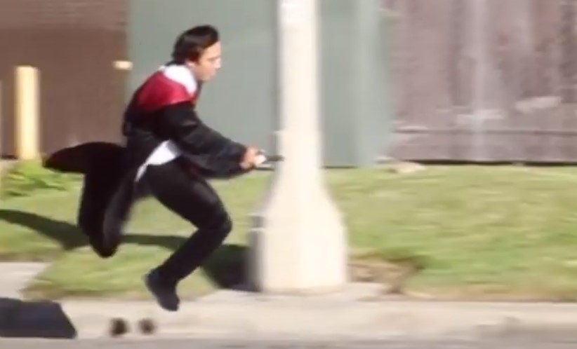 Фанат Гарри Поттера повторил его полет на метле