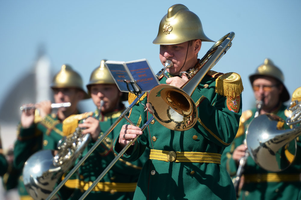 Оркестр МЧС выступит в аэропортах Шереметьево и Внуково